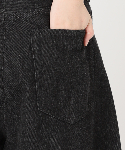 journal standard L'essage（ジャーナルスタンダードレサージュ）の「《追加3》ルーズウェービング 3D デニムパンツ（その他パンツ・レディース・ブラック/ネイビー・36/38）」の18枚目の写真