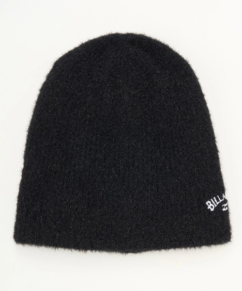 BILLABONG（ビラボン）の「BILLABONG レディース MOHAIR MIX LAME BEAN ビーニー 【2025年秋冬モデル】 @autumn /ビラボンロゴワンポイントモヘアラメニット帽・ビーニー（ニットキャップ/ビーニー・レディース・ブラック・FREE）」の6枚目の写真