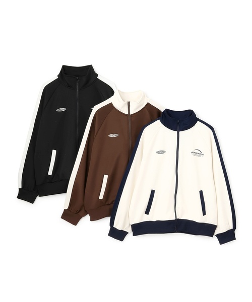 LOVETOXIC（ラブトキシック）の「【LTXC】トラックジャケット（ジャージ・キッズ・ブラック/ブラウン/オフホワイト・S:140cm/130cm/L:160cm/M:150cm）」の16枚目の写真