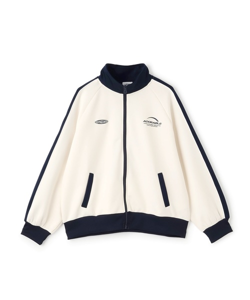 LOVETOXIC（ラブトキシック）の「【LTXC】トラックジャケット（ジャージ・キッズ・ブラック/ブラウン/オフホワイト・S:140cm/130cm/L:160cm/M:150cm）」の17枚目の写真