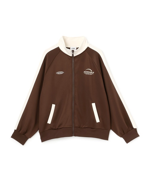 LOVETOXIC（ラブトキシック）の「【LTXC】トラックジャケット（ジャージ・キッズ・ブラック/ブラウン/オフホワイト・S:140cm/130cm/L:160cm/M:150cm）」の18枚目の写真