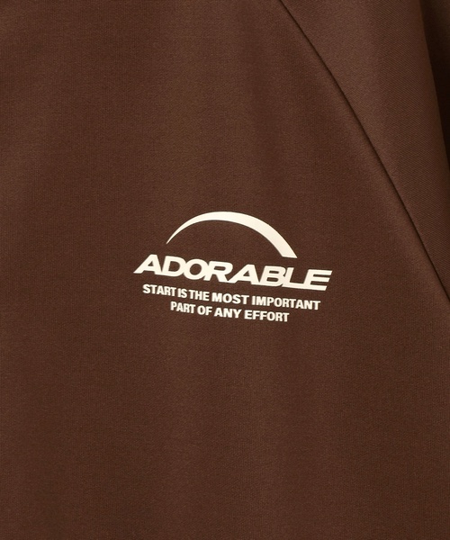 LOVETOXIC（ラブトキシック）の「【LTXC】トラックジャケット（ジャージ・キッズ・ブラック/ブラウン/オフホワイト・S:140cm/130cm/L:160cm/M:150cm）」の5枚目の写真