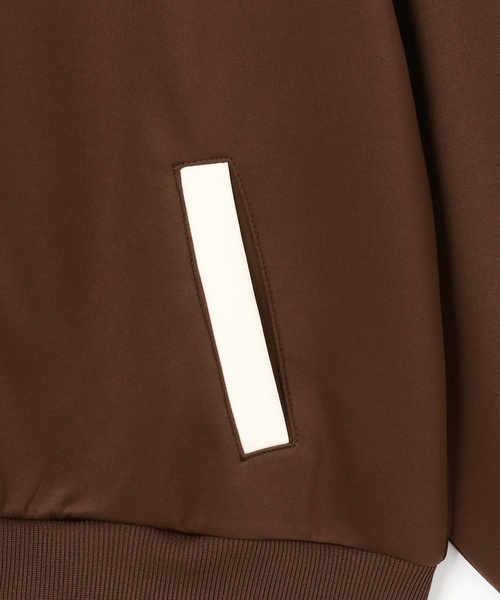 LOVETOXIC（ラブトキシック）の「【LTXC】トラックジャケット（ジャージ・キッズ・ブラック/ブラウン/オフホワイト・S:140cm/130cm/L:160cm/M:150cm）」の7枚目の写真