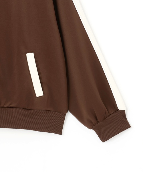 LOVETOXIC（ラブトキシック）の「【LTXC】トラックジャケット（ジャージ・キッズ・ブラック/ブラウン/オフホワイト・S:140cm/130cm/L:160cm/M:150cm）」の8枚目の写真