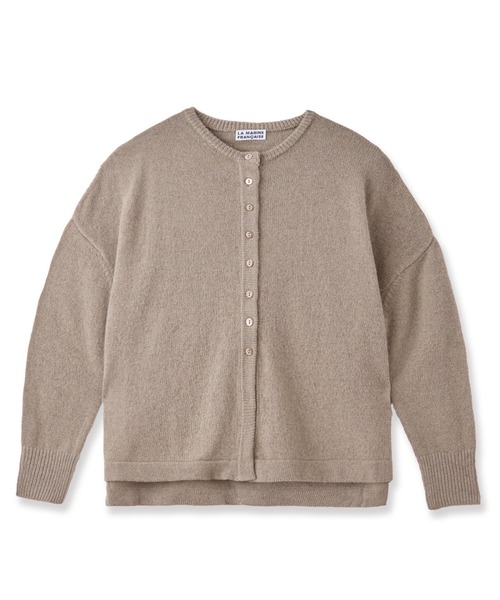 LA MARINE FRANCAISE（マリン フランセーズ）の「ウールテントラインカーディガン（カーディガン/ボレロ・レディース・ブラック/ブルー/ベージュ/グリーン・FREE）」の2枚目の写真