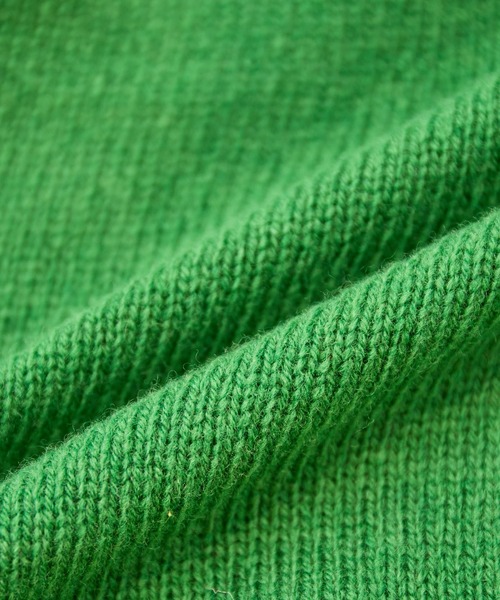 LA MARINE FRANCAISE（マリン フランセーズ）の「ウールテントラインカーディガン（カーディガン/ボレロ・レディース・ブラック/ブルー/ベージュ/グリーン・FREE）」の7枚目の写真