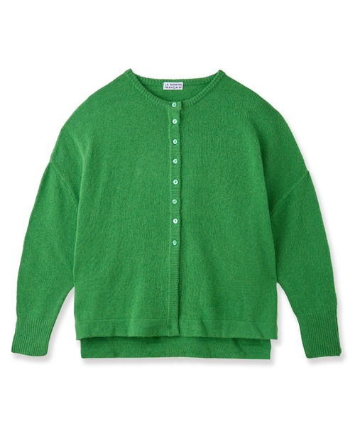 LA MARINE FRANCAISE（マリン フランセーズ）の「ウールテントラインカーディガン（カーディガン/ボレロ・レディース・ブラック/ブルー/ベージュ/グリーン・FREE）」の6枚目の写真