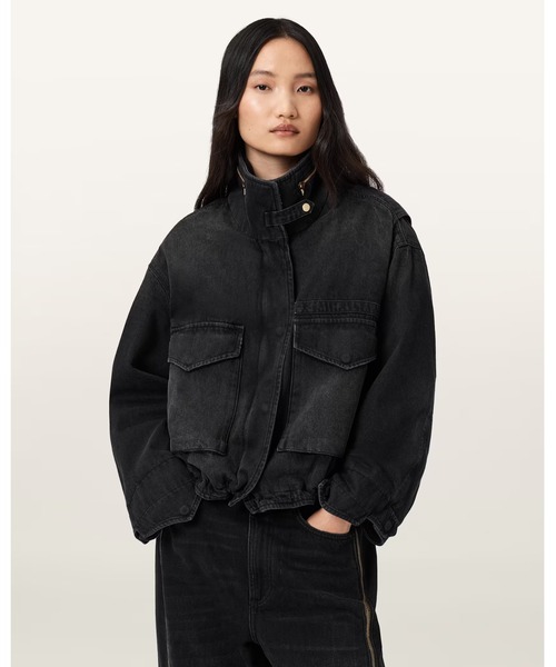 セール】CLAY DENIM CROPPED JACKET | CLAY デニム クロップド