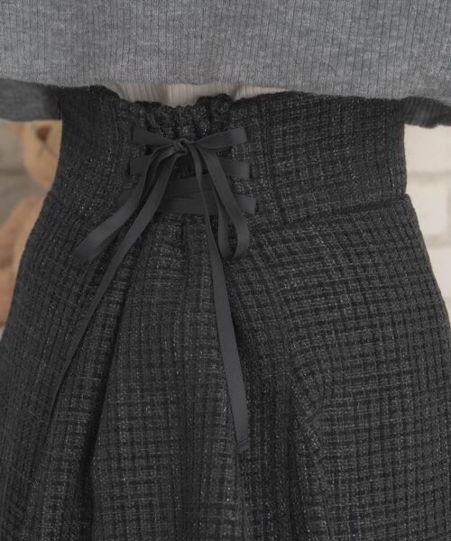 ems excite(エムズエキサイト)の「【セットアップ対応】バックレースアップミニSK(スカート・レディース・ベージュ/ナチュラル/ブラック・FREE)」の20枚目の写真