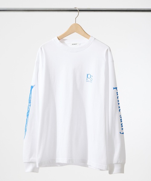 THE BAREFOOT(ベアフット)の「【 ALDAYS / オルデイズ 】PACIFIC SAURY / 秋刀魚 AL-AW018 DLI(Tシャツ/カットソー・レディース・ホワイト/グレー/ネイビー・FREE)」の1枚目の写真