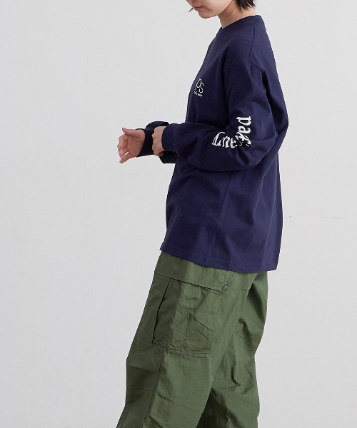 THE BAREFOOT(ベアフット)の「【 ALDAYS / オルデイズ 】PACIFIC SAURY / 秋刀魚 AL-AW018 DLI(Tシャツ/カットソー・レディース・ホワイト/グレー/ネイビー・FREE)」の6枚目の写真