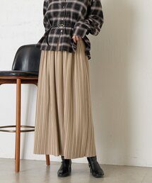 ピーチボックスプリーツスカート