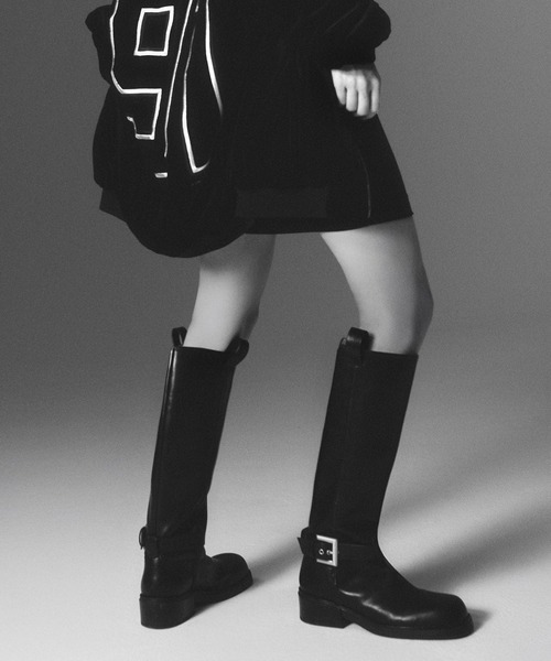 セール】【A|X アルマーニ エクスチェンジ】NL ニーハイ バイカー