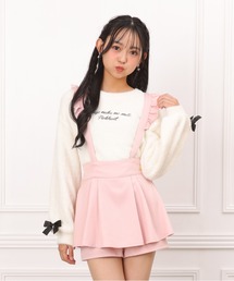 PINKHUNT | PINKHUNT ピンクハント フリル肩紐付き ペプラムショートパンツ 1088K(その他パンツ)