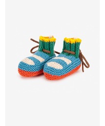 BOBO CHOSES({{V[Y)Multicolor knitted booties([V[Y/Xbp)