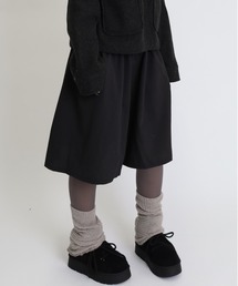 Vini | ハイウエスト ギャザー ミニスカート(スカート)