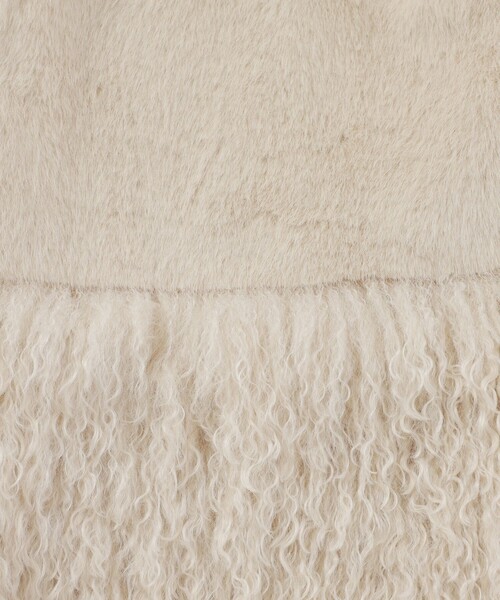 LOVELESS（ラブレス）の「ファーコンビベスト（ベスト・レディース・オフホワイト/ベージュ系その他3・34/36）」の15枚目の写真