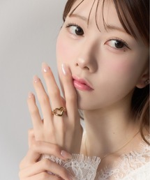 Ms.yuu by Nothing And Others（ミスユーバイナッシングアンドアザーズ）の「【AKB48 千葉恵里さん着用】Ms.yuu by Nothing And Others/ハートモチーフリング（リング）」