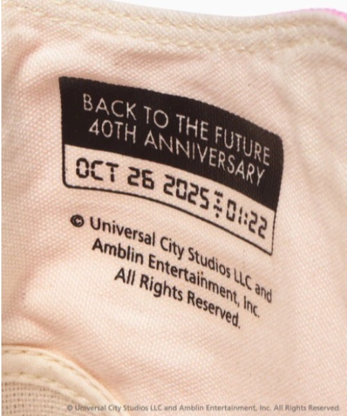 CONVERSE（コンバース）の「ALL STAR AGED HB HI / BACK TO THE FUTURE（スニーカー・メンズ・ピンク・7.5/8/8.5/9/9.5/7）」の7枚目の写真