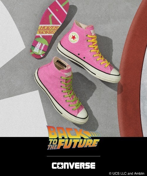 CONVERSE（コンバース）の「ALL STAR AGED HB HI / BACK TO THE FUTURE（スニーカー・メンズ・ピンク・7.5/8/8.5/9/9.5/7）」の14枚目の写真