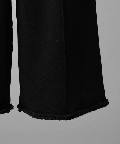 MAISON SPECIAL（メゾンスペシャル）の「《UNISEX》Loop-knit Tuck Wide Sweatpants/吊り編み裏毛タックワイドスウェットパンツ【MAISON SPECIAL/メゾンスペシャル】（スウェットパンツ・メンズ・グレー/ブラック/ライトグレー・0/1/2）」の9枚目の写真