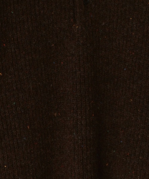 LOWRYS FARM（ローリーズファーム）の「【LFM(U)】カラーネップニットポロ　 618257（ニット/セーター・メンズ・ブラウン/ネイビー/チャコールグレー・FREE）」の9枚目の写真