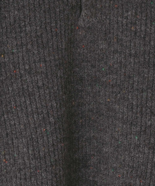 LOWRYS FARM（ローリーズファーム）の「【LFM(U)】カラーネップニットポロ　 618257（ニット/セーター・メンズ・ブラウン/ネイビー/チャコールグレー・FREE）」の10枚目の写真