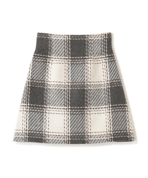 JILL by JILL STUART(ジルバイジルスチュアート)の「◇ロービングチェックミニスカート(スカート・レディース・ブラック系その他/グレー系その他/レッド系その他・SMALL/MEDIUM)」の8枚目の写真