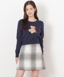 ◇ロービングチェックミニスカート