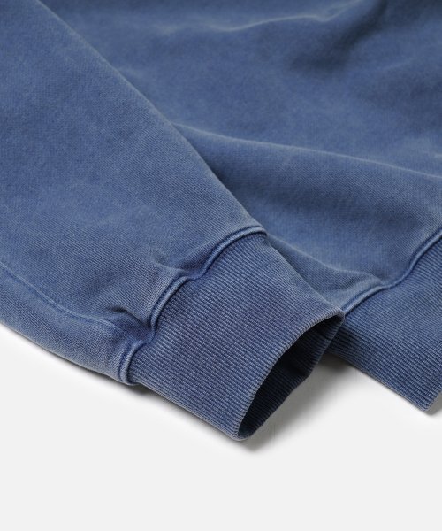 FRIZMWORKS(フリズムワークス)の「PIGMENT DYEING MIL SWEATSHIRT _ INDIGO(スウェット・レディース・その他・MEDIUM/LARGE)」の8枚目の写真