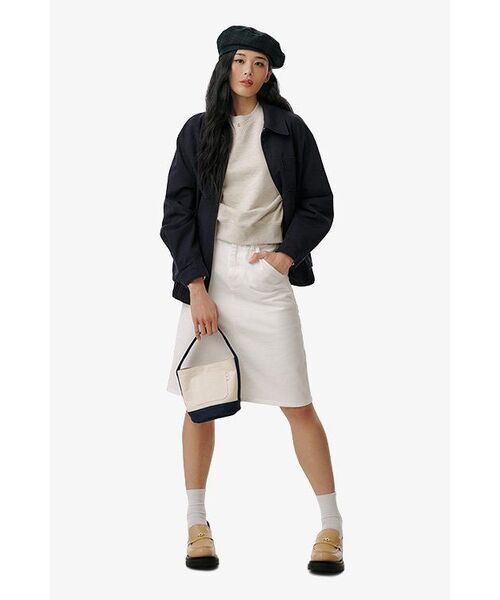 TTUDEMENT（トュードメント）の「CANVAS BASKET BAG NAVY（トートバッグ・レディース・その他・FREE）」の8枚目の写真