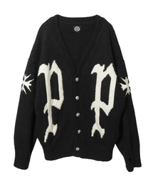 PUNCH DRUNK PARTIES（パンチドランクパーティーズ）の「PP Embroidered Cardigan (BLACK)（カーディガン/ボレロ）」