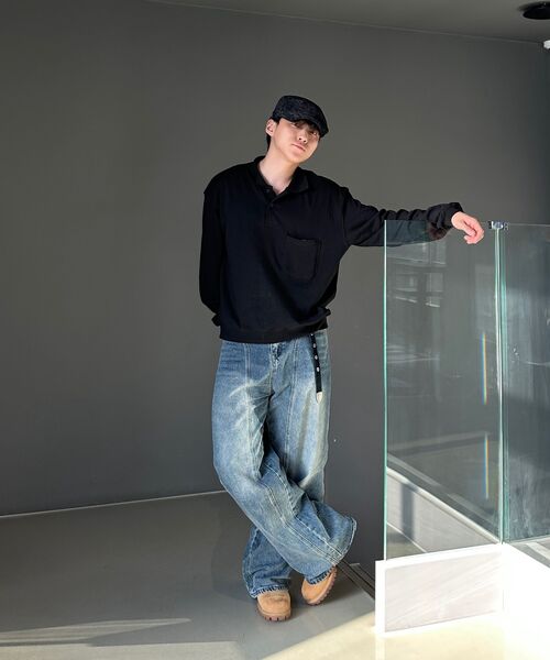 XERO（ゼロ）の「コアクロップカラーTシャツ[ブラック]（ポロシャツ・レディース・その他・MEDIUM/LARGE）」の2枚目の写真