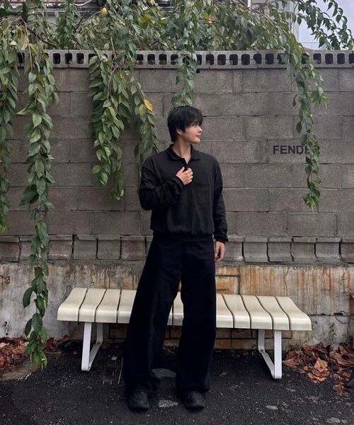 XERO（ゼロ）の「コアクロップカラーTシャツ[ブラック]（ポロシャツ・レディース・その他・MEDIUM/LARGE）」の4枚目の写真