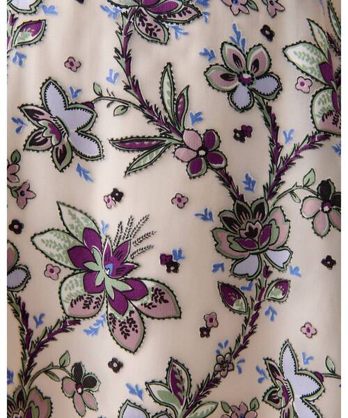 kate spade new york（ケイトスペード ニューヨーク）の「サテン デヴォレ ミニ スカート（スカート・レディース・ホワイト・4/2/0）」の3枚目の写真