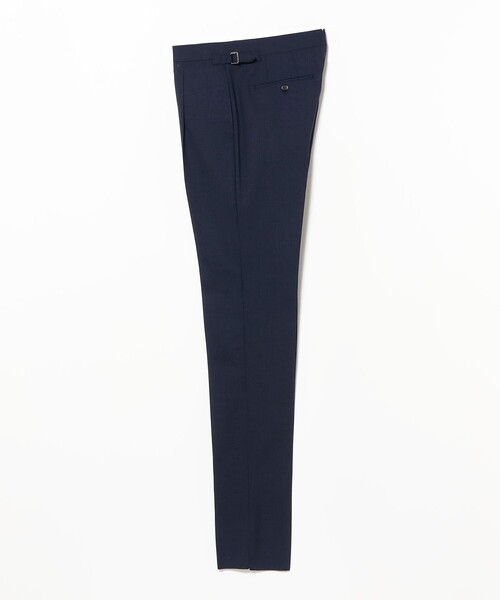 BEAMS F（ビームスエフ）の「ウール 1プリーツ サイドアジャスター スラックス（その他パンツ・メンズ・ネイビー・46/44/42/50/48）」の3枚目の写真