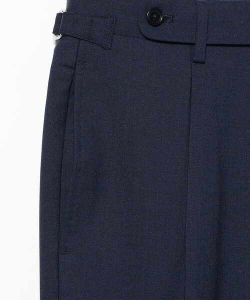 BEAMS F（ビームスエフ）の「ウール 1プリーツ サイドアジャスター スラックス（その他パンツ・メンズ・ネイビー・46/44/42/50/48）」の4枚目の写真