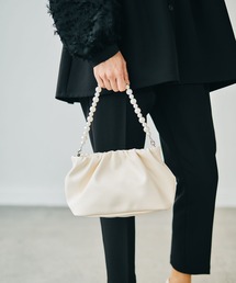 LEPSIM | 【入卒式／セレモニー】パール2WAYバッグ　604308(ショルダーバッグ)