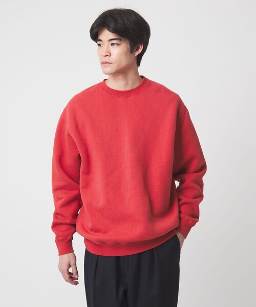 セール】吊り裏毛 クルーネック スウェット（スウェット）｜green