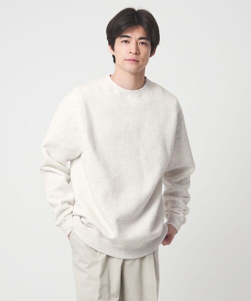 セール】吊り裏毛 クルーネック スウェット（スウェット）｜green