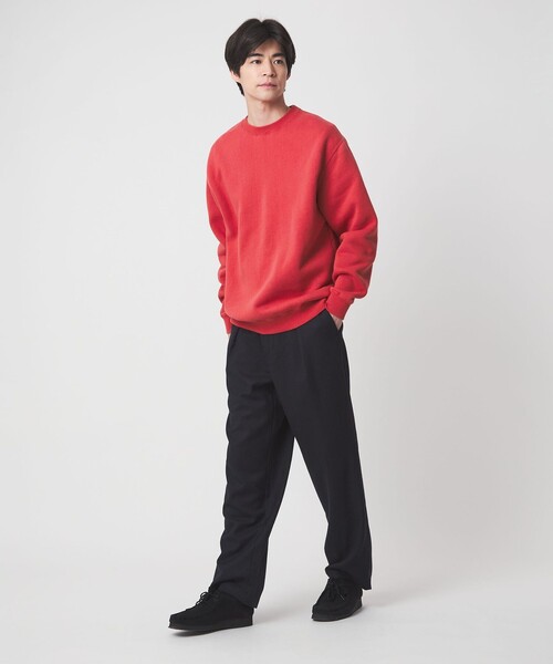 セール】吊り裏毛 クルーネック スウェット（スウェット）｜green