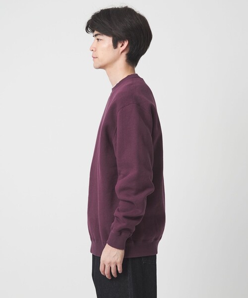 吊り裏毛 クルーネック スウェット（スウェット）｜green label