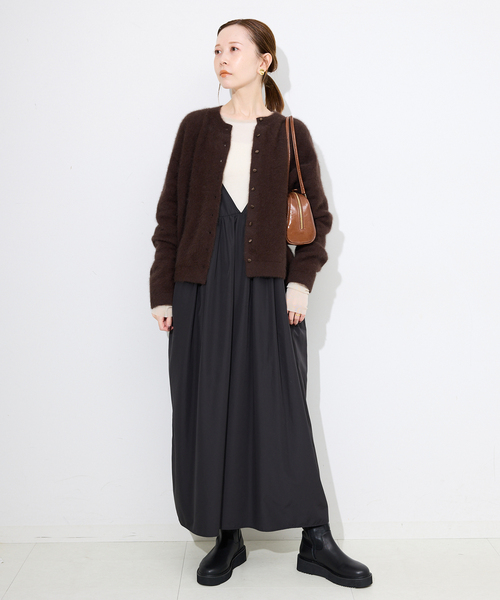 SLOBE IENA（スローブイエナ）の「《追加》SLOBE レザーブーツ（ブーツ・レディース・ブラック・23cm/23.5cm/24cm/24.5cm）」の7枚目の写真