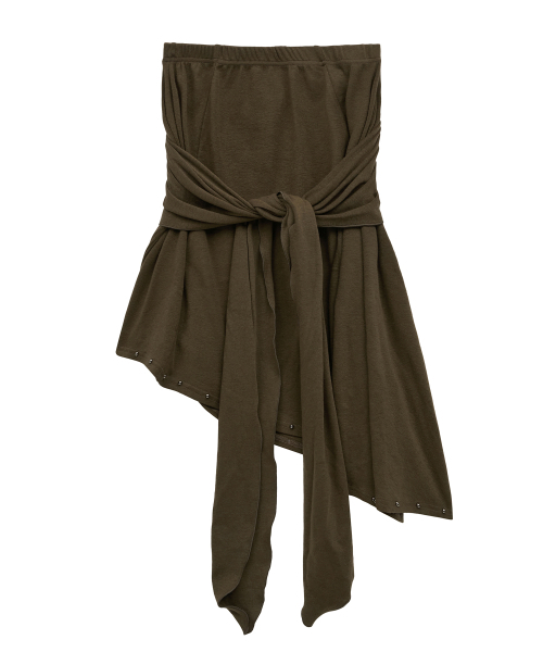 Midnight Move(ミッドナイトムーブ)の「st stud skirt (brown)(スカート・レディース・その他・FREE)」の1枚目の写真