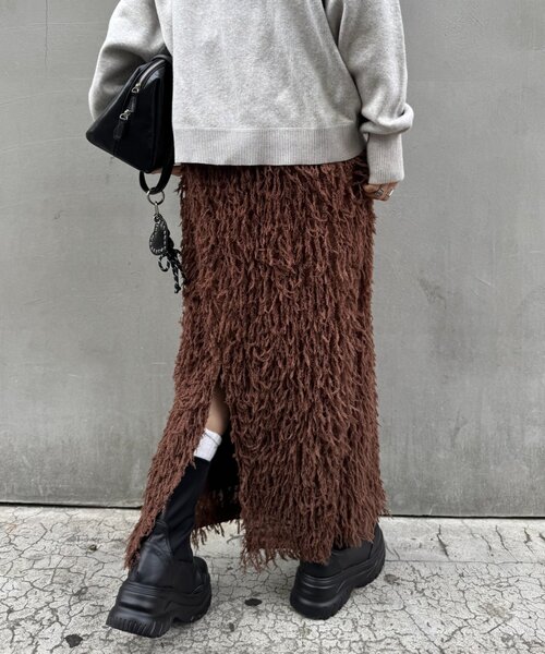 セール】フェザーフリンジナロースカート（スカート）｜CIAOPANIC TYPY