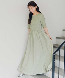 titivate（ティティベイト）の「シャーリングハーフスリーブワンピース（ワンピース）」