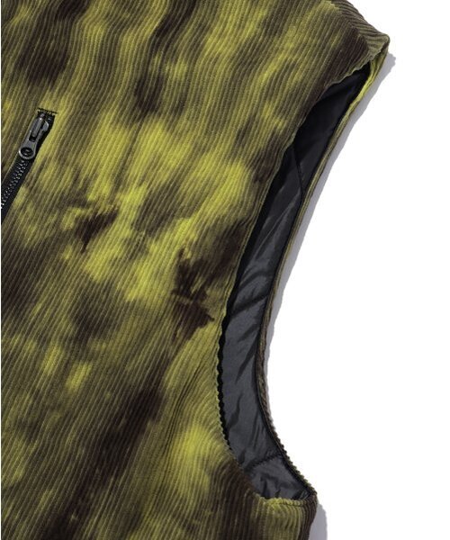 CRITIC（クリティック）の「DYEING CORDUROY REVERSIBLE PADDING VEST GREEN（ベスト・レディース・その他・LARGE/MEDIUM/X-LARGE）」の5枚目の写真