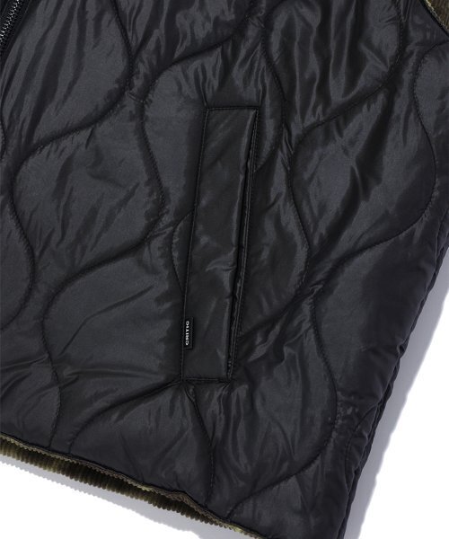 CRITIC（クリティック）の「DYEING CORDUROY REVERSIBLE PADDING VEST GREEN（ベスト・レディース・その他・LARGE/MEDIUM/X-LARGE）」の11枚目の写真