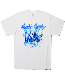 バイブ ビビッドブルー Tシャツ ホワイト