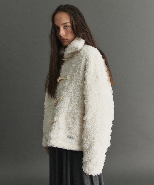 DEARSTALKER(ディアストーカー)の「MONICA LACE FLEECE JACKET - IVORY(その他アウター・レディース・その他・FREE)」の1枚目の写真